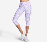 Skechers USA / GO FLEX Printed High Waisted Capri