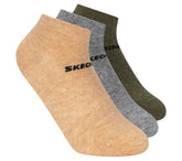 Skechers outlet / 3 Pack Boys' Low Cut Cotton Socks