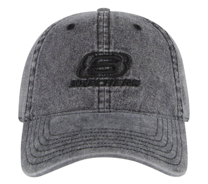 Women|Men Skechers Denim Embroidered Hat