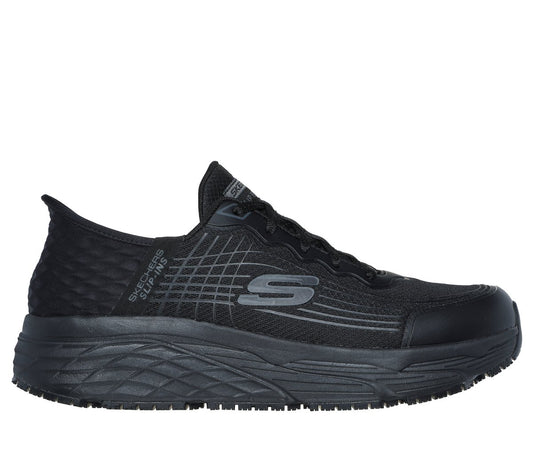 Men Skechers Slip-ins Work Slip-Resistant Relaxed Fit: Max Cushioning Elite - Remmal