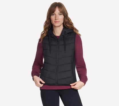 Women Skechers Performance Elite Cozy Fit Hooded Vest