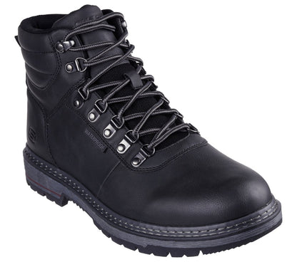Men Skechers Waterproof Relaxed Fit: Corado - Jaxx