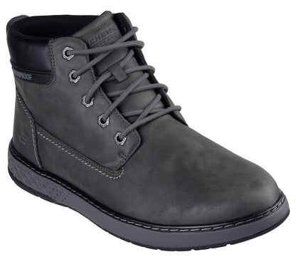 Men Skechers Waterproof Relaxed Fit: Garlan - Deno