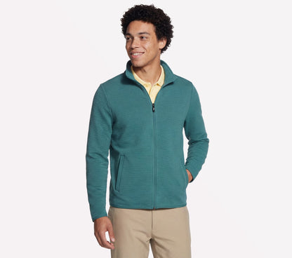 Men Skechers The Hoodless Hoodie Ottoman Jacket
