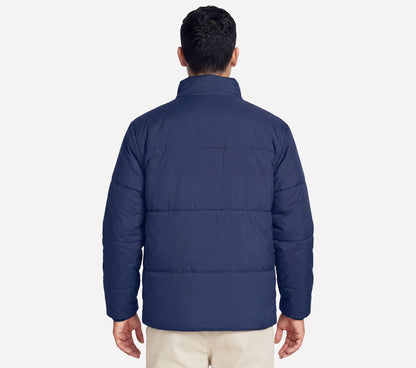 Men Skechers GO SHIELD Cozy Fit Traverse Down Jacket