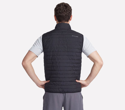 Men Skechers GO SHIELD Cozy Fit Altitude Reversible Vest