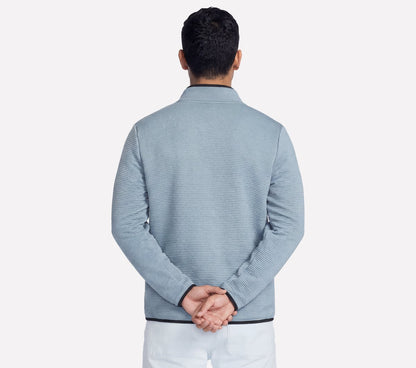 Men Skechers The Hoodless Hoodie Ottoman Jacket