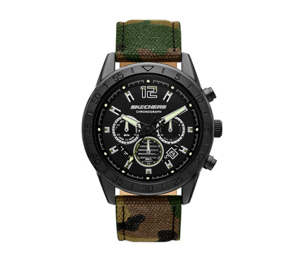 Men Skechers Kornblum Camo Watch