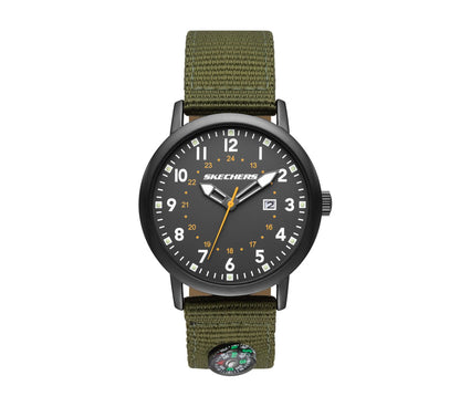 Men Skechers Parkhurst Green Watch
