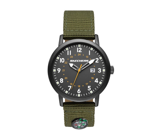 Men Skechers Parkhurst Green Watch