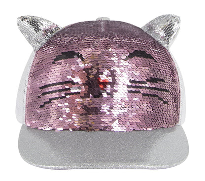 Kids Skechers Caticorn Sequin Trucker Hat