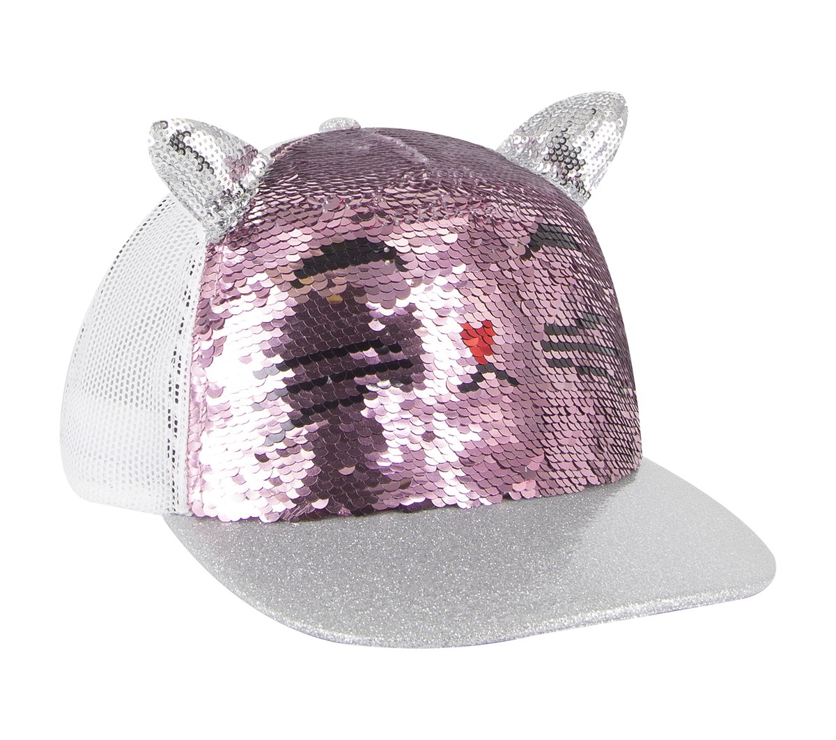 Kids Skechers Caticorn Sequin Trucker Hat