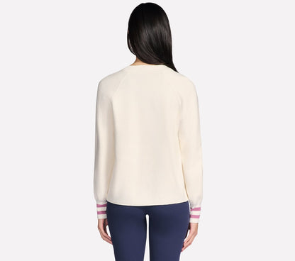 Women Skechers GO WALK Reflection Sweater Bomber