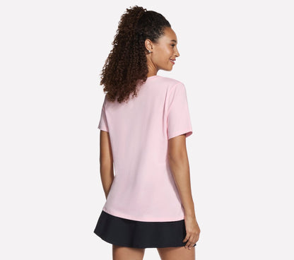 Women Skechers Court Classics Short Sleeve Tee
