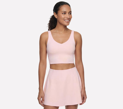 Women Skechers GO WALK Court Crop Tank