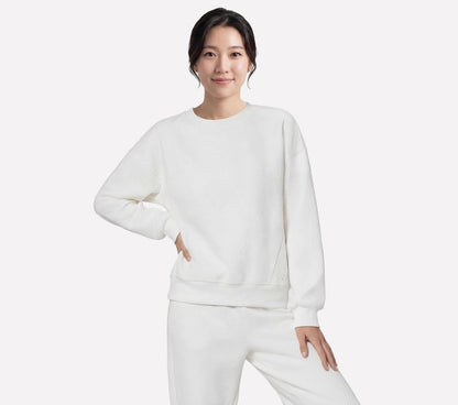 Women Skechers Downtown Cozy Fit Long Sleeve Crew