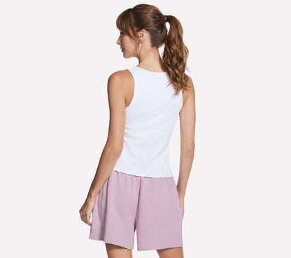 Women Skechers GO WALK Luxe Rib Tank