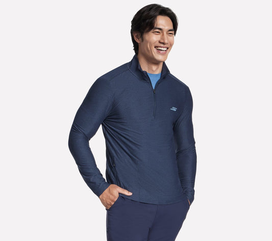 Men Skechers GO DRI All Day 1/4 Zip