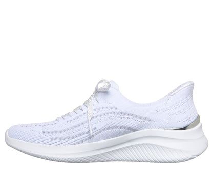 Women Skechers Slip-ins Martha Stewart: Arch Fit Ultra Flex 3.0 - Metallic Grace