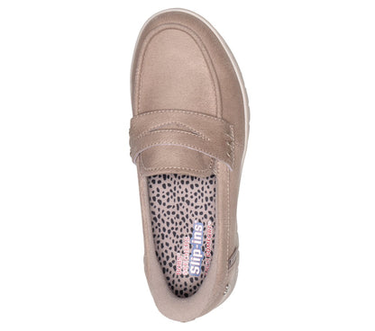 Women Skechers Slip-ins: BOBS Arch Comfort Sunfest