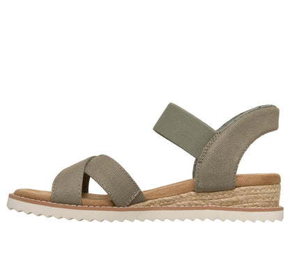Women Skechers Slip-ins: BOBS Desert Kiss - Golden Lily