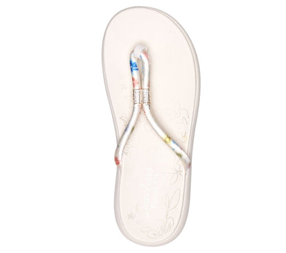 Women Skechers Slide-Ups Relaxed Fit: Asana Luxe - Vibrant Beauty