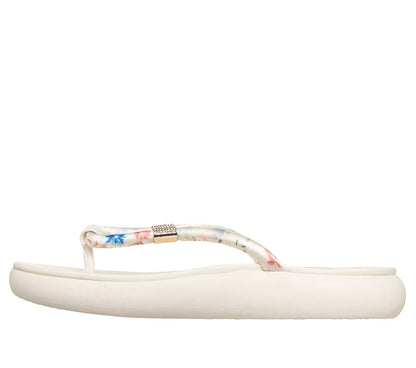 Women Skechers Slide-Ups Relaxed Fit: Asana Luxe - Vibrant Beauty
