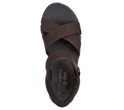Women Skechers Slip-ins Relaxed Fit: Easy Going - Somewhere Sunny