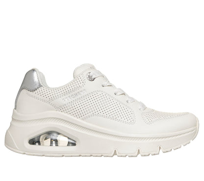 Women Skechers Premium Leather UNO Icon - Idolized Air