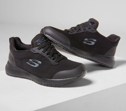 Women Skechers Work Slip-Resistant Relaxed Fit: Squad