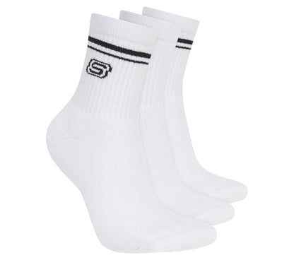 Women Skechers 3 Pack Women's Low Crew Varsity Socks