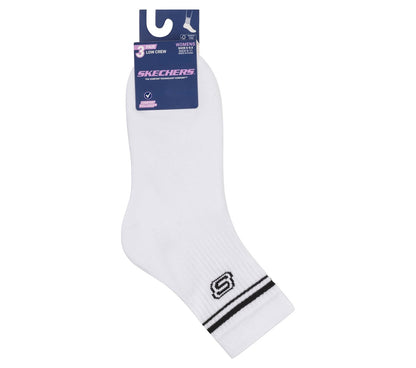 Women Skechers 3 Pack Women's Low Crew Varsity Socks