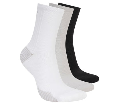 Women Skechers 3 Pack Women's Half Terry Low Crew Socks