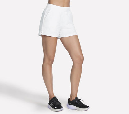Women Skechers GO WALK Cozy Fit Diamond 4 Inch Short