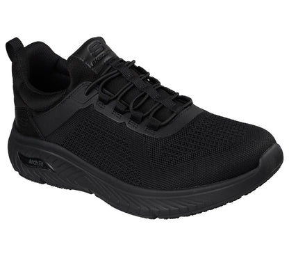 Men Skechers Work Slip Resistant: Arch Fit Crosser - Rowynn