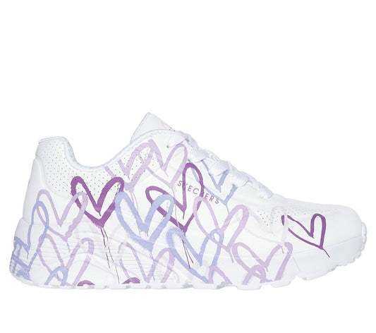 Kids Skechers JGoldcrown: UNO Lite - Spread the Love