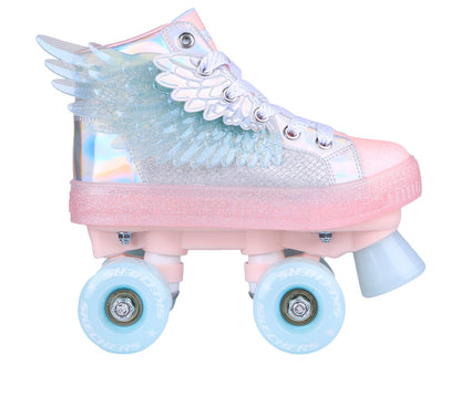 Kids Skechers Twinkle Toes: Shuffle 4 Wheeler - Unicorn Soaring